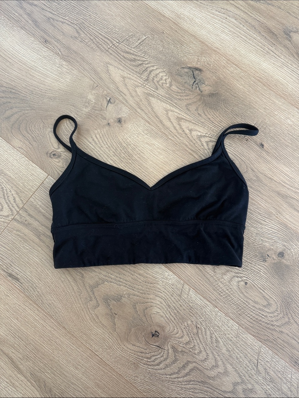 lululemon athletica Black V-Neck Sports bra